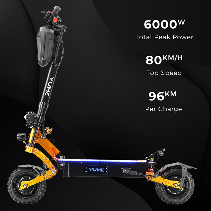 YUME X11+ 60V 27AH 30AH Electric Scooter2