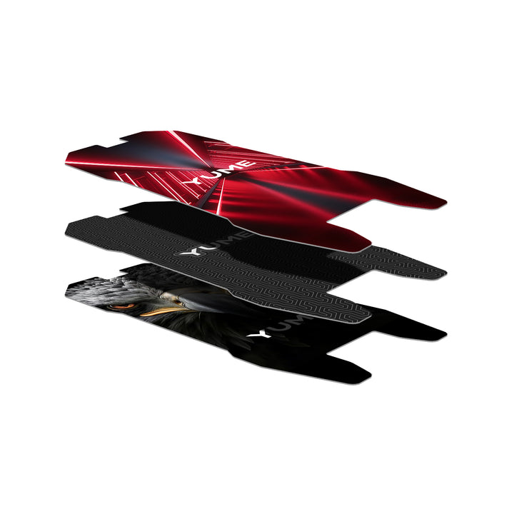 1 Set of X11+ Deck Frosted Stickers