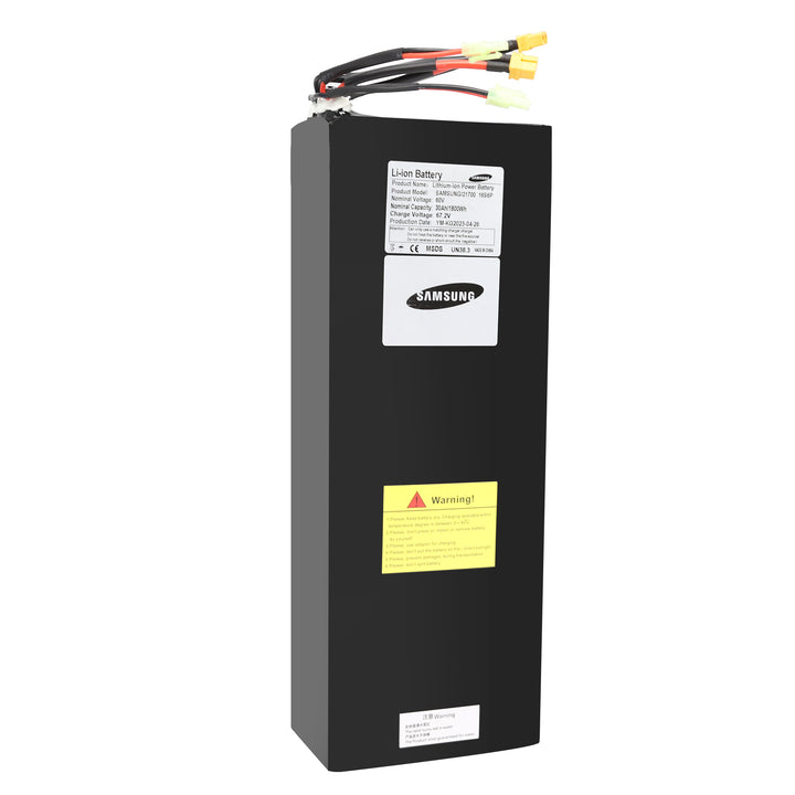 Samsung 60V 30AH / Standard 60V 27AH Battery  Hawk Pro